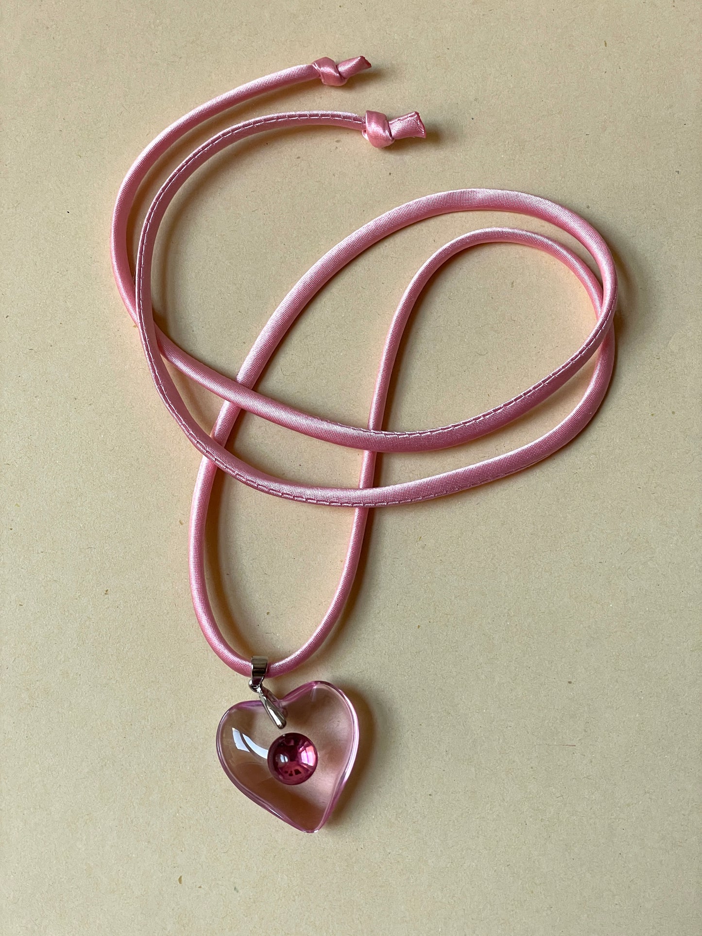 Blossom Glass Heart