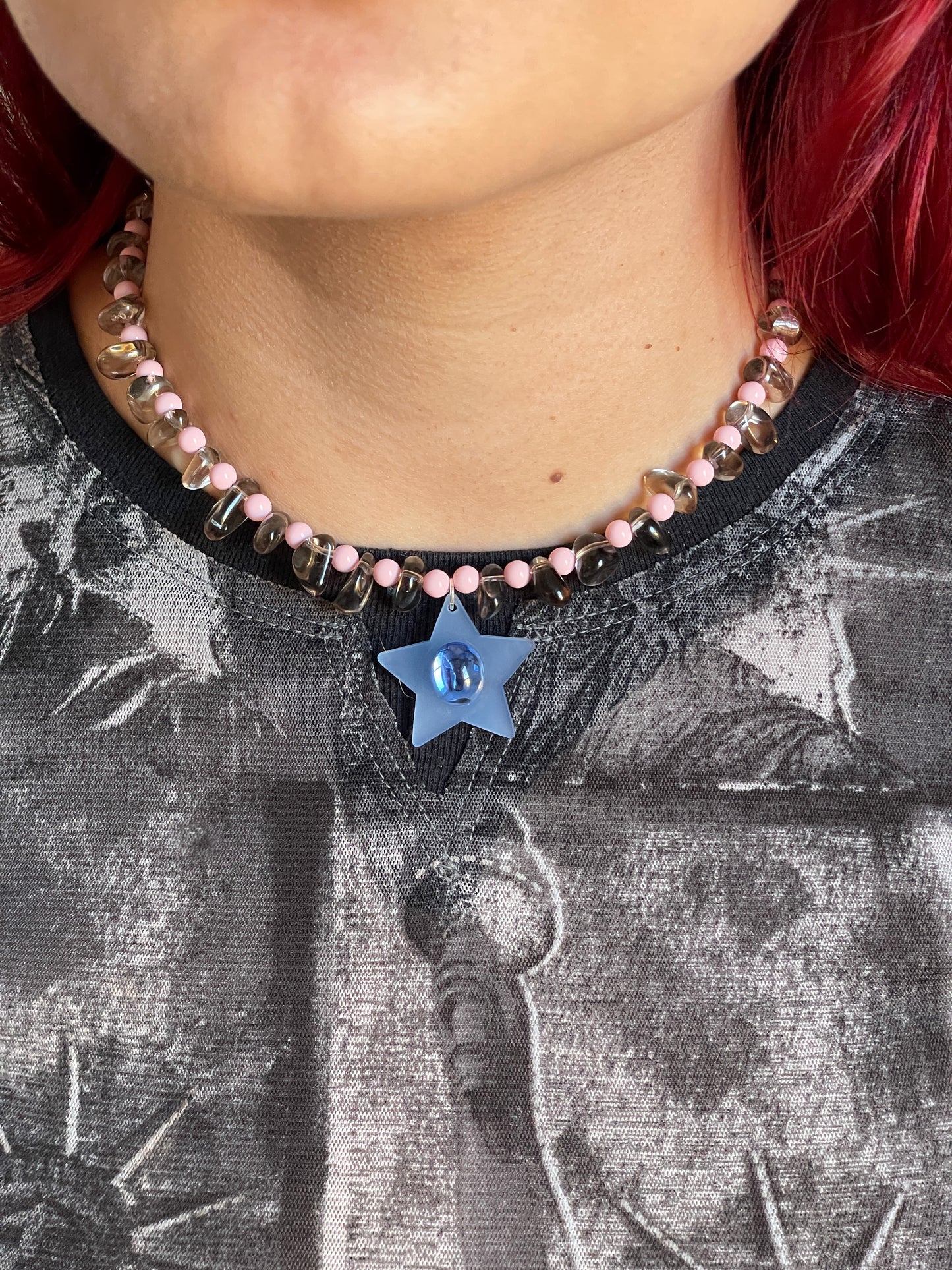 Brite Girl Necklace (Blue Star)
