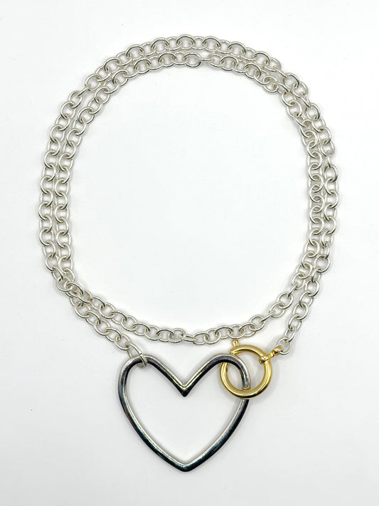 OPEN HEART NECKLACE