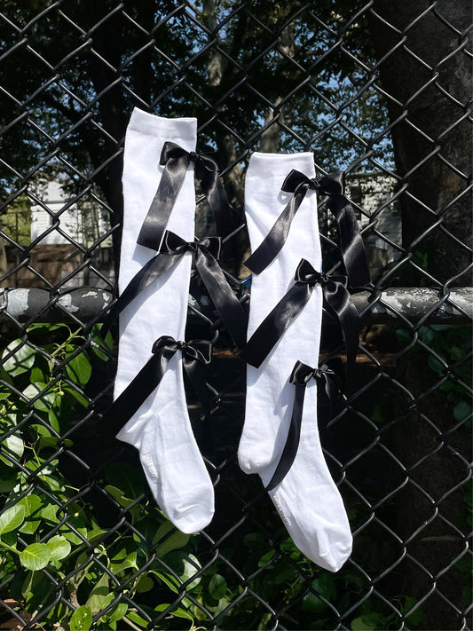 Cecilia Ribbon Socks