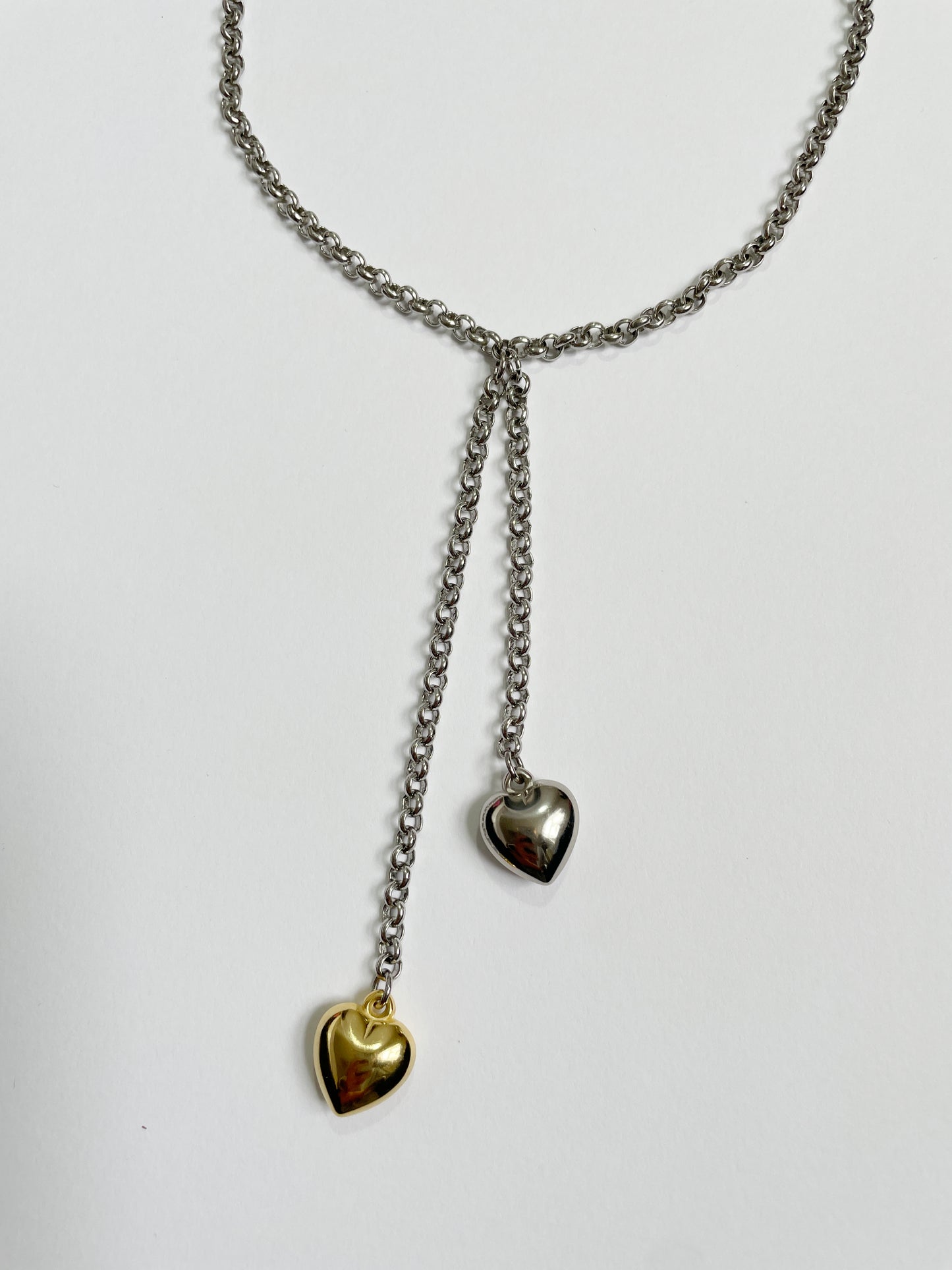Mini Double Love Necklace